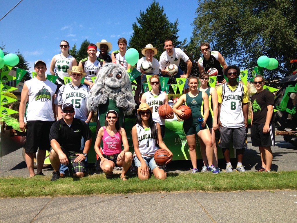 Last year's Cascades Canada Day crew. Help us make an even bigger splash on Tuesday!