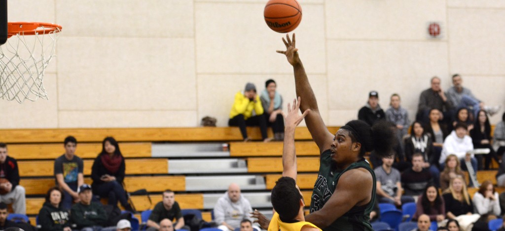 UFV's Nate Brown hit the game-winning hook shot with 36 seconds left in regulation.