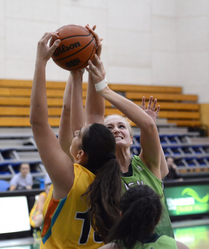 Sarah Wierks is climbing the Canada West all-time lists for a variety of stats, including rebounding.