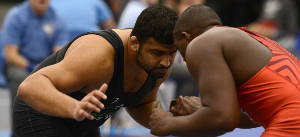 Chanmit Phulka won gold in the 100 kg division at the Canada West championship on Saturday.