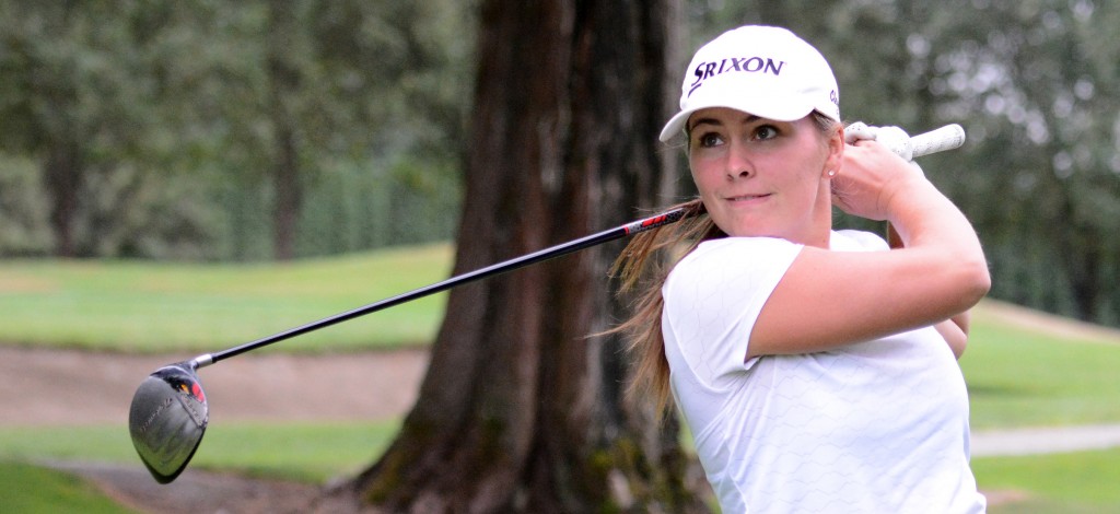 Hannah Dirksen won the Kwantlen Eagles' tournament by seven strokes on the weekend.