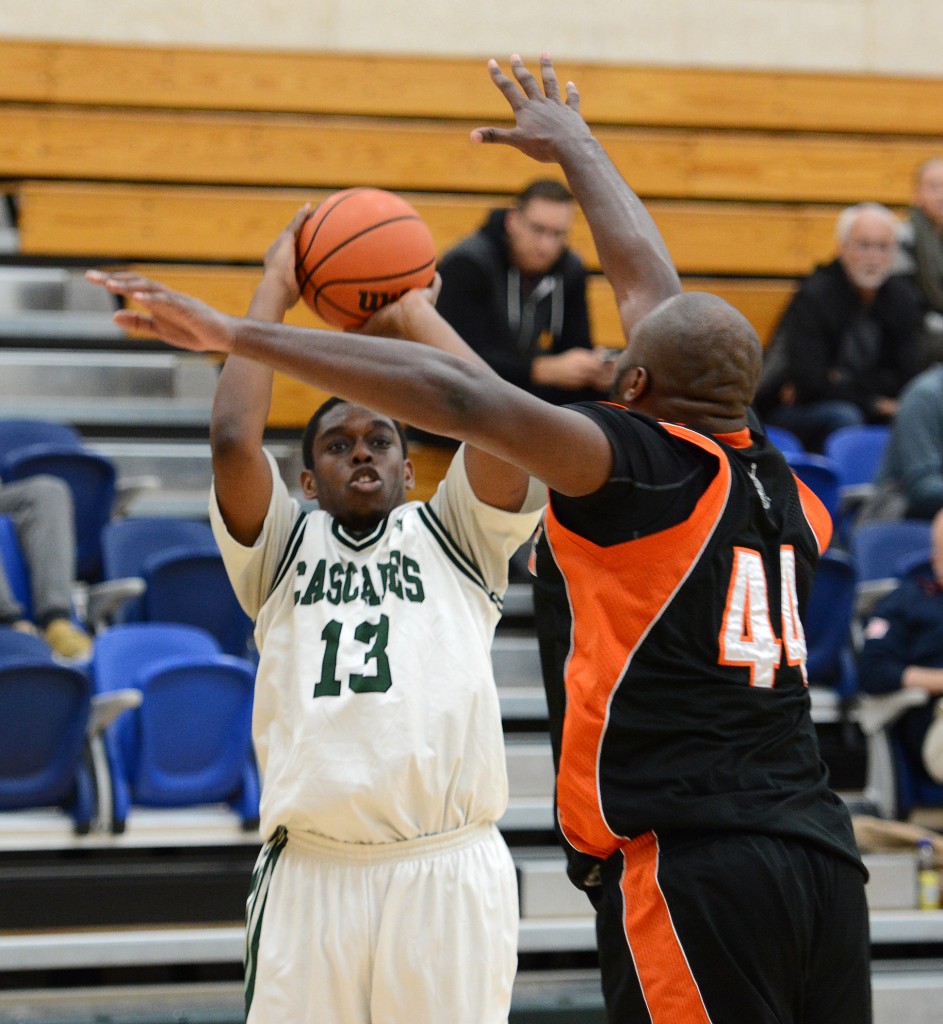 Brandon Burke's debut with the UFV Cascades was highlighted by a game-winning buzzer-beater.