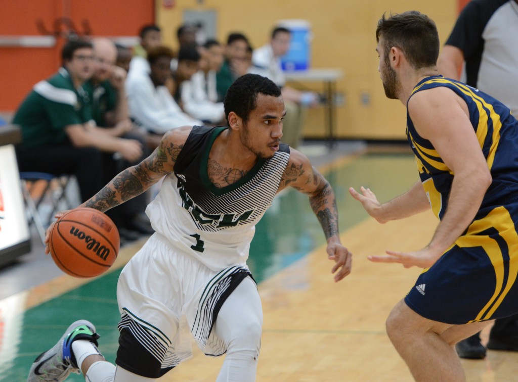 Mark Johnson had 13 points and nine rebounds for the Cascades on Friday. (UFV Athletics file photo)