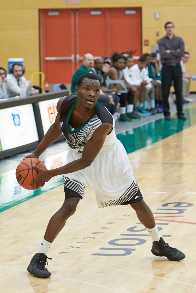 Kevon Parchment's 16 points on Saturday included a key basket late in the fourth quarter to help pave the way for a 74-72 win over UNBC.