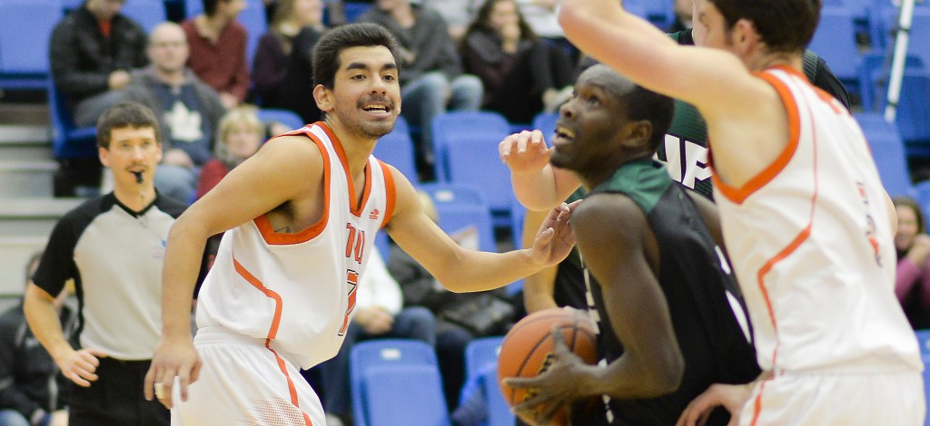 Kevon Parchment had 15 points and eight assists, but the TRU WolfPack prevailed on Friday evening in Kamloops.