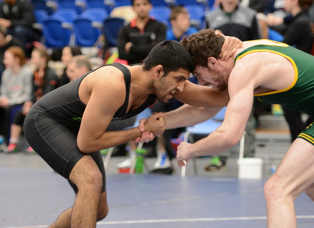 Devin Purewal of the Cascades was fifth in the men's 72 kg class.