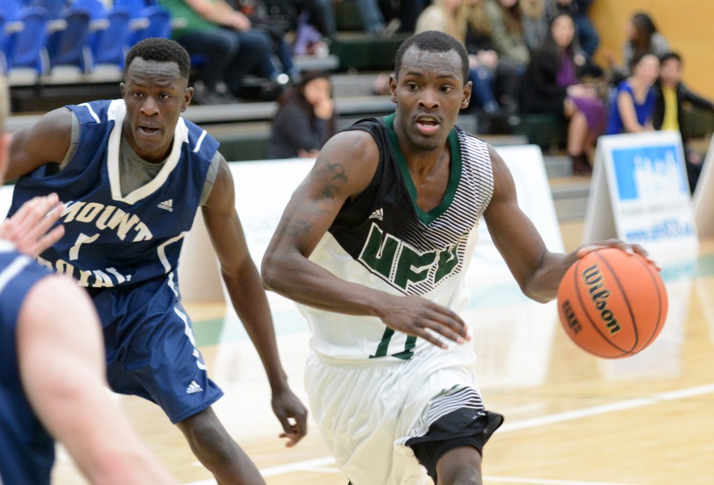 Kevon Parchment racked up 28 points, 14 rebounds, six assists, six steals and two blocks in Friday's victory over Mount Royal.