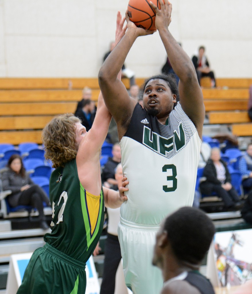 Nate Brown had seven points for the Cascades on Friday - all in the second half - to help spark a comeback vs. UNBC.