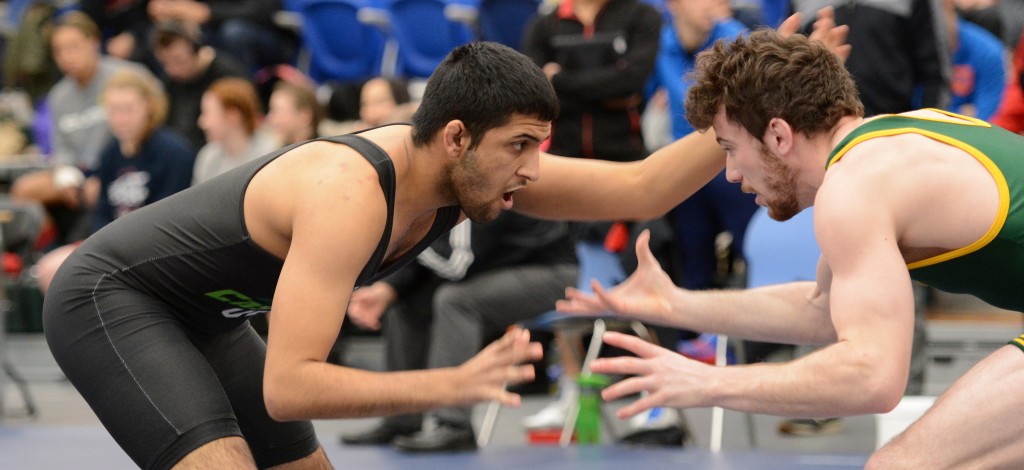 Devin Purewal went 1-4 en route to a fifth-place overall finish in the men's 72 kg weight class at the Canada West championships in Winnipeg. (UFV Athletics file photo)