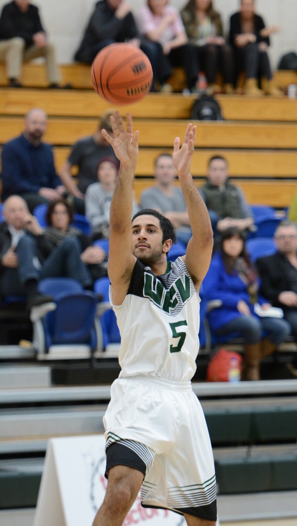 Vijay Dhillon scored 17 points and made some key baskets in the fourth quarter.