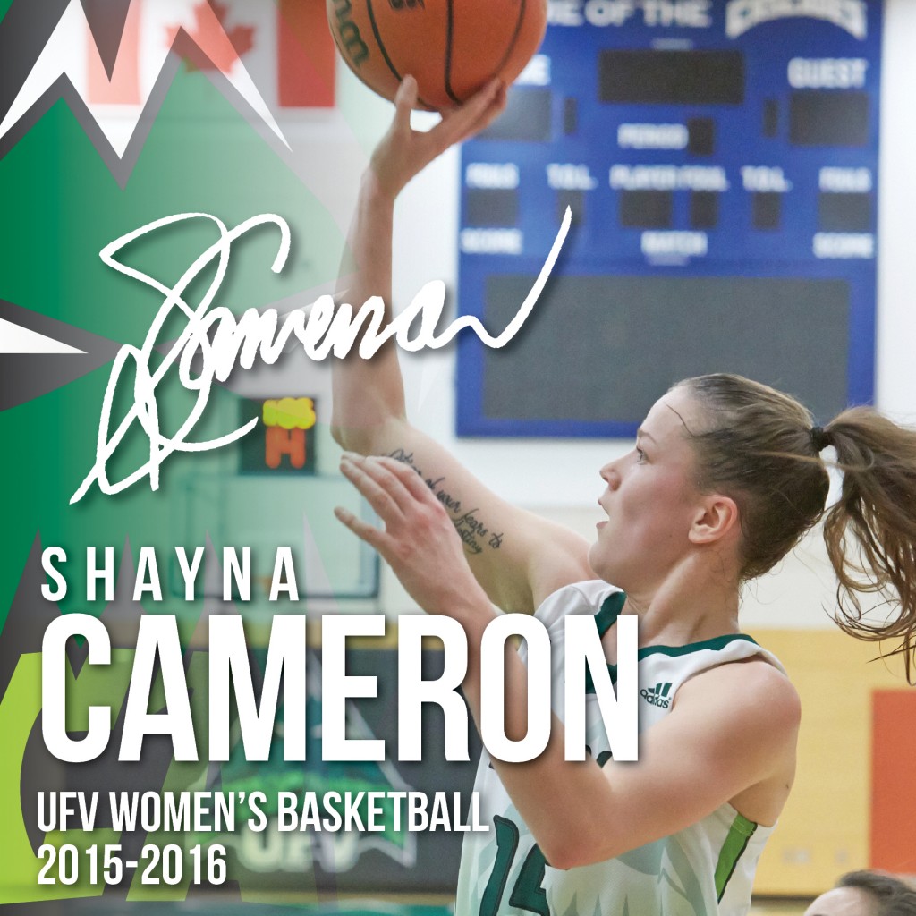 Shayna Cameron WBB Sr. Night-Insta