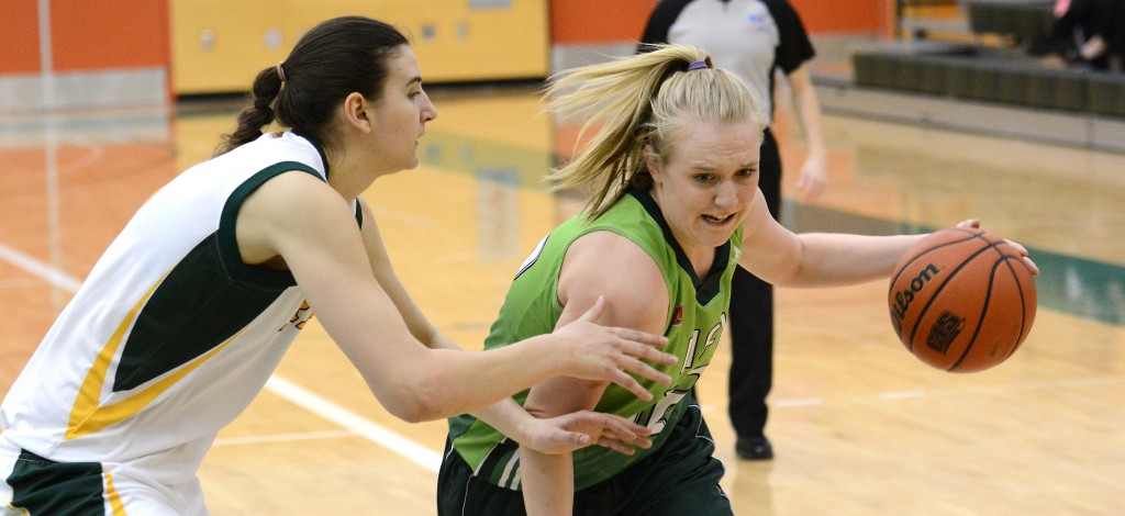 Katie Brink, the Cascades' outstanding two-way forward, will play a key role for her team as they take on the UBC Thunderbirds in the playoffs this week.