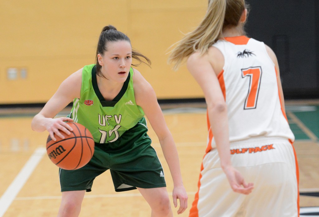 Shayna Cameron celebrated Senior Night in style, scoring a game-high 18 points.