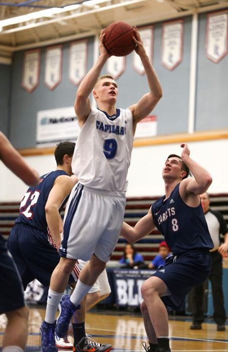 Andrew Morris was a two-time PacWest all-star with the Capilano Blues. (Paul Yates / Vancouver Sports Pictures)