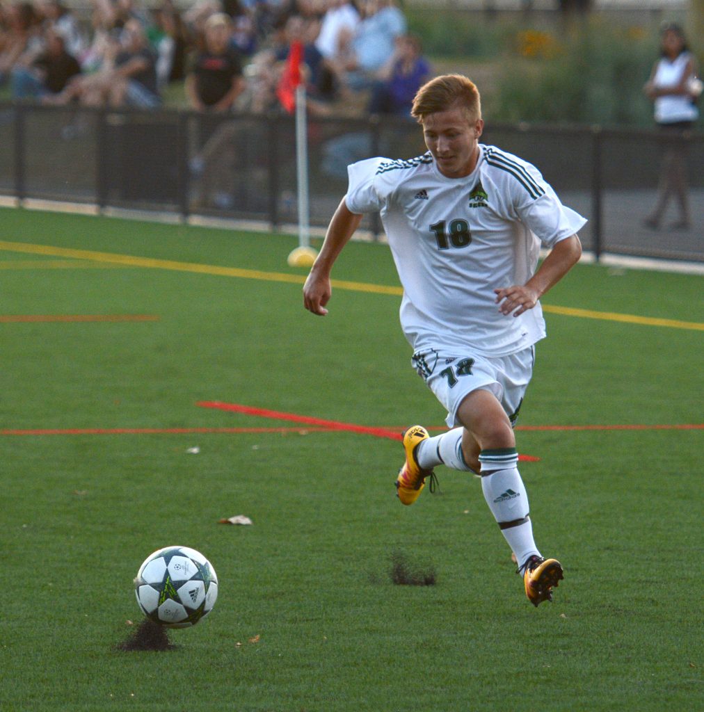 Rookie forward Nate Trampleasure was among the bright spots for the Cascades in a loss to Seattle Pacific on Saturday.