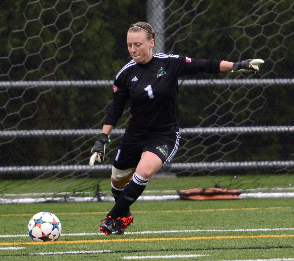 Now in her fifth year, Cascades goalkeeper Kayla Klim is among the best at her position in Canada West.