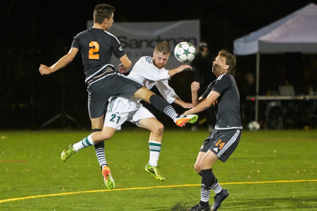 Cascades forward James Najman is one of four fifth-years whose careers will be celebrated on Saturday.