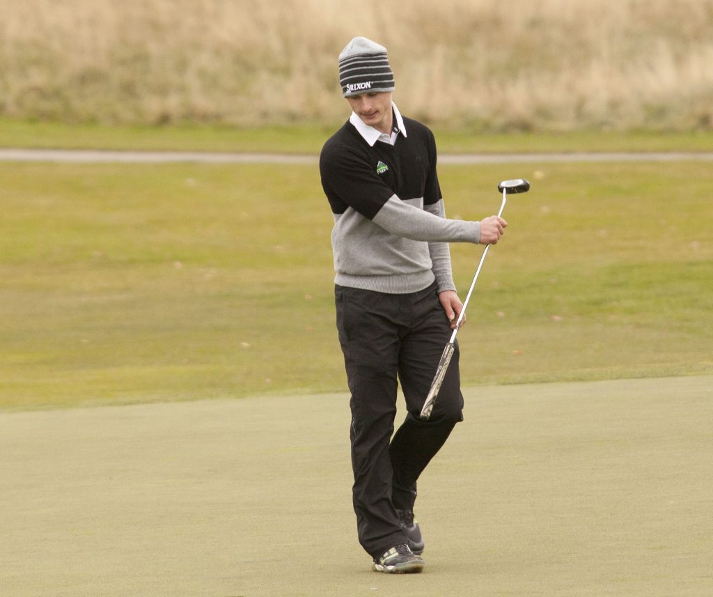 UFV's Cole Briggs finished tied for 28th at CCAA nationals.