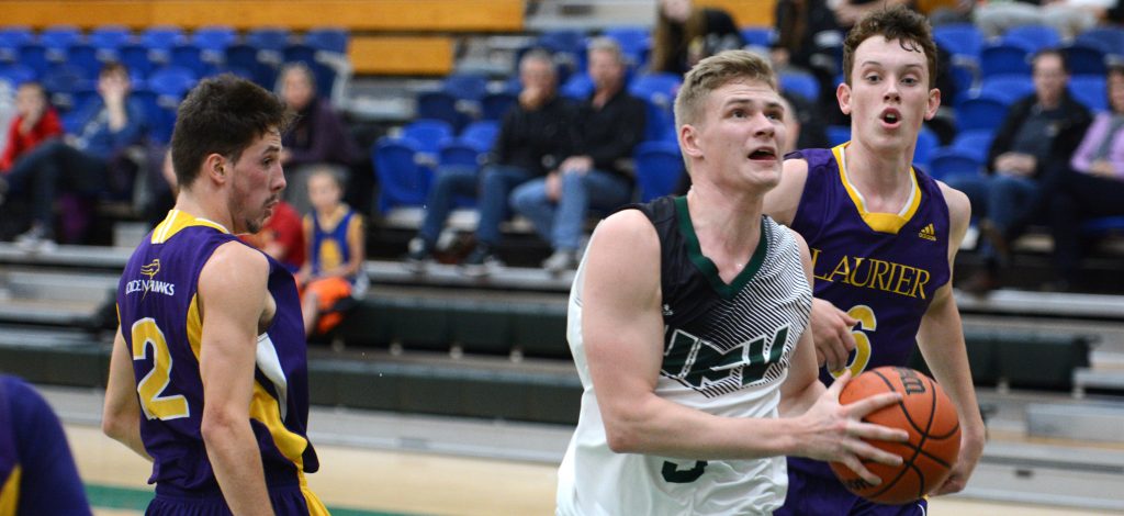 Andrew Morris notched 10 points and a team-high six rebounds in Sunday's exhibition win over Laurier.