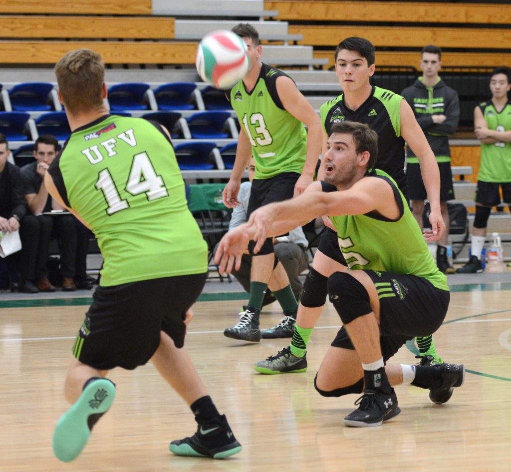 The Cascades' Nick Bruce had a strong outing against the CBC Bearcats on Thursday. (UFV Cascades file photo)