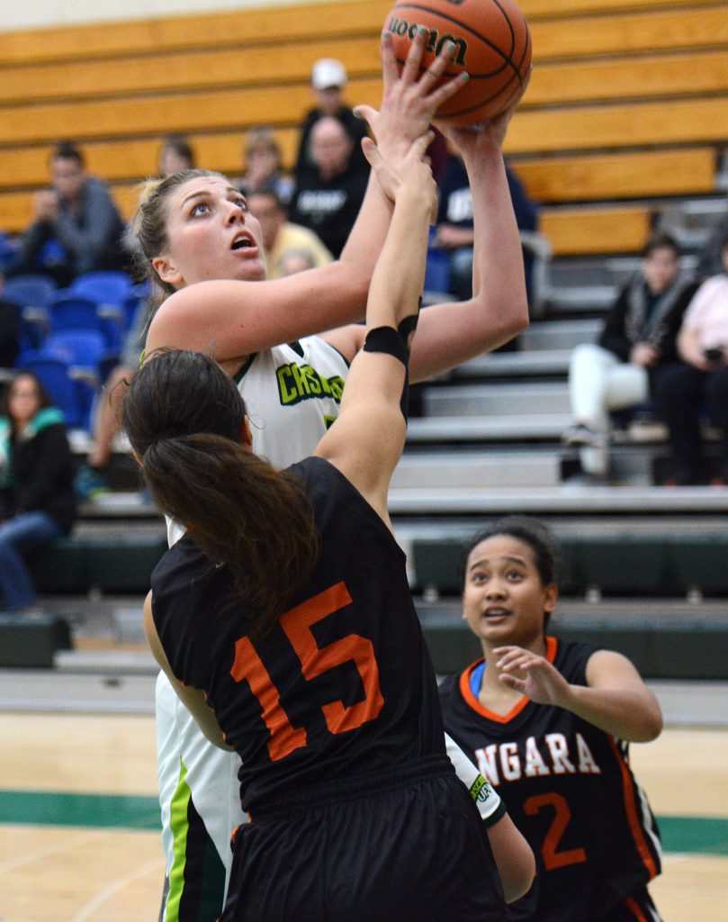 Kayli Sartori paced the Cascades with 13 points on Saturday.