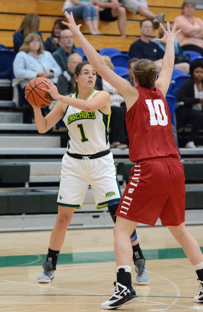 Jessica Zawada had a solid performance for the Cascades against the Regina Cougars on Friday. (UFV Cascades file photo)