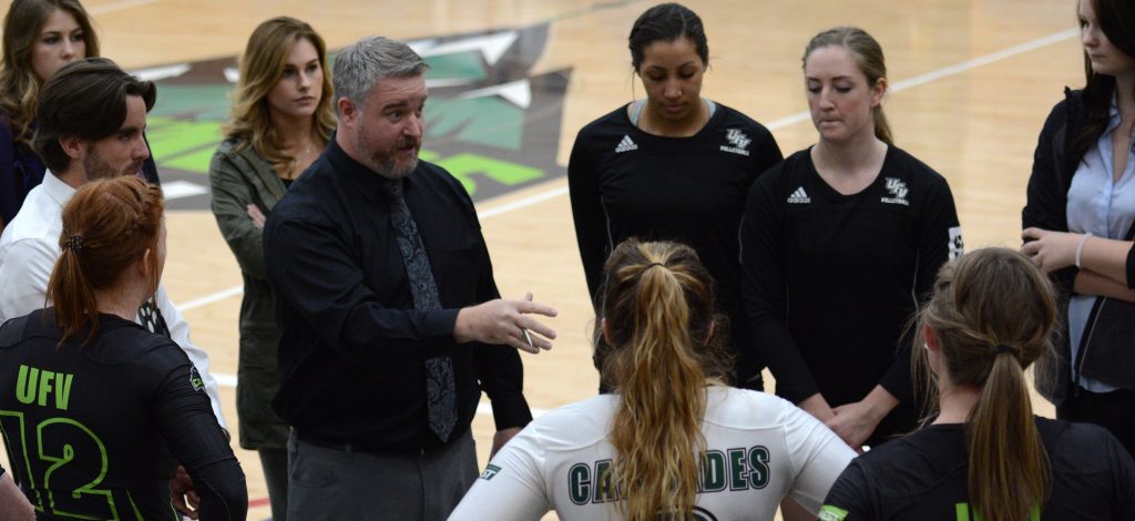 UFV bench boss Mike Gilray and his squad face a huge challenge this weekend on the road vs. the defending national champs.