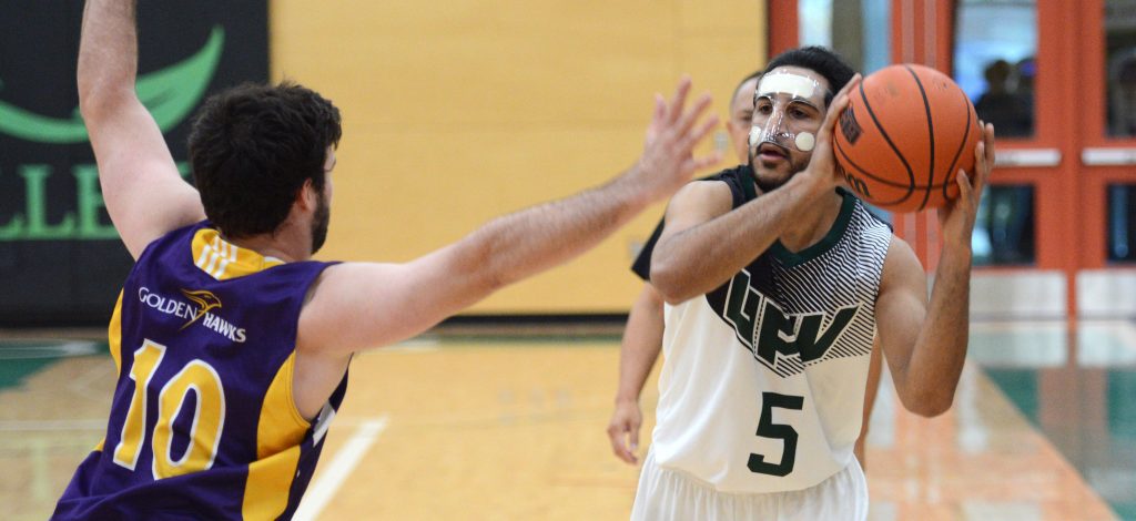 Vijay Dhillon and the Cascades host UNBC this weekend.