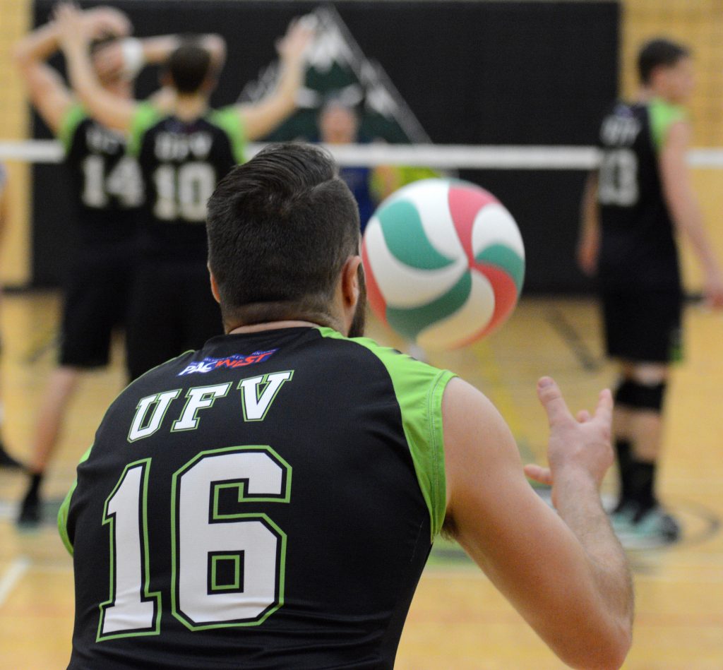 Dayton Pagliericci had a big game for the Cascades, racking up 14 kills on 16 attempts. (UFV Cascades file photo)