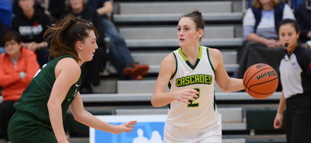 Sara Simovic scored 10 points in the Cascades' loss to TWU on Saturday. (UFV Cascades file photo)